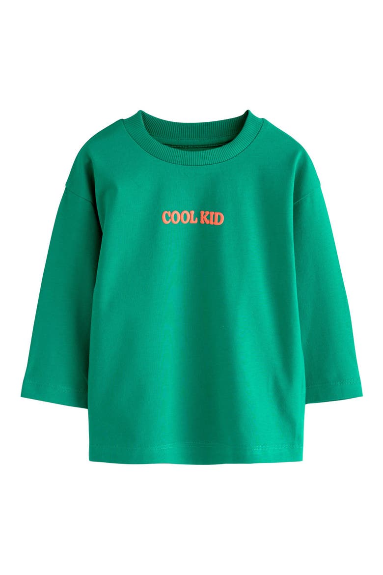 Kids' 5-Pack Assorted Cotton Slogan T-Shirts, Alternate, color, MULTI