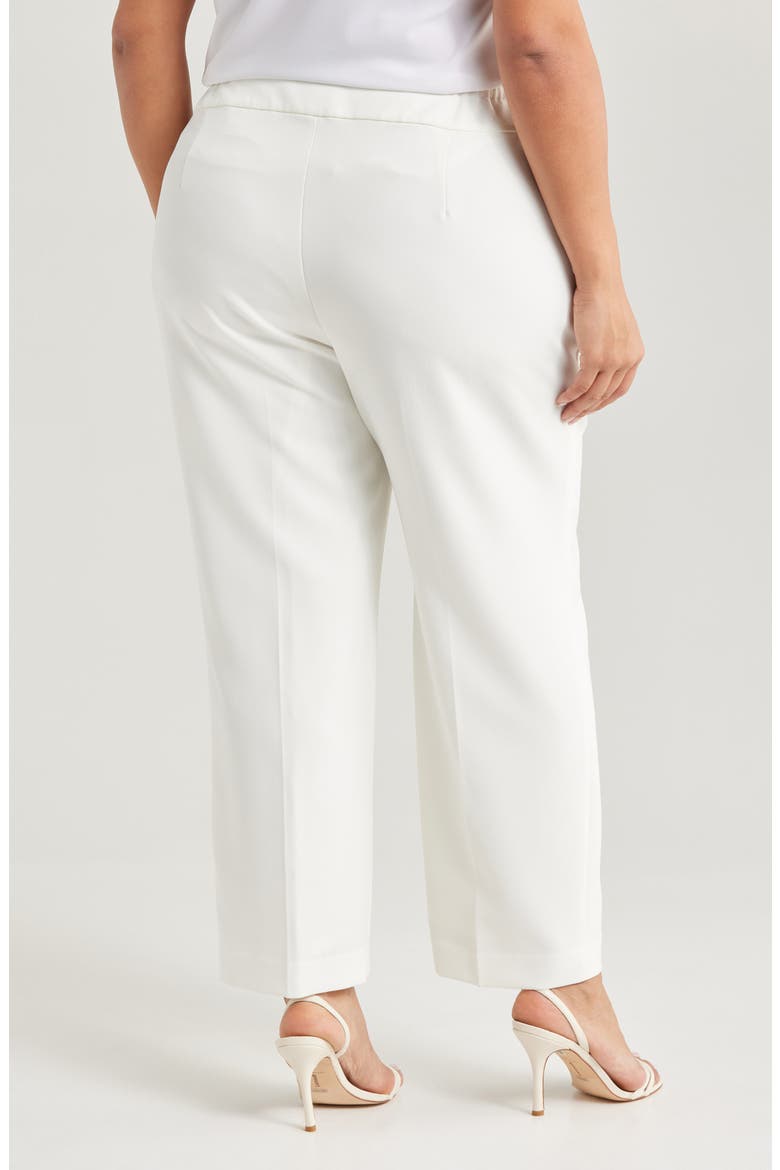Flat Front Slim Pants, Alternate, color, VANILLA ICE
