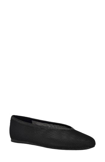 Calvin Klein Zinya Flat In Black