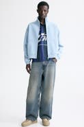 H&M Loose-fit boxy sweatshirt jacket