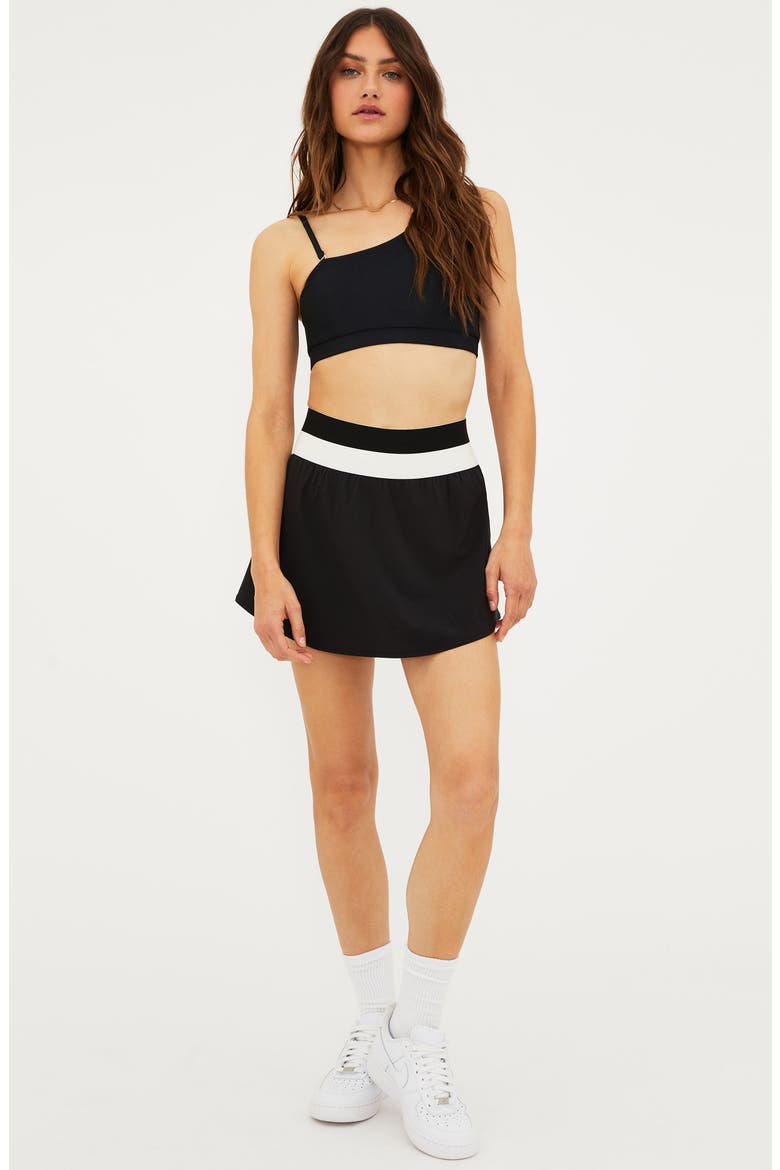 Coast Tennis Skirt, Alternate, color, BLACK