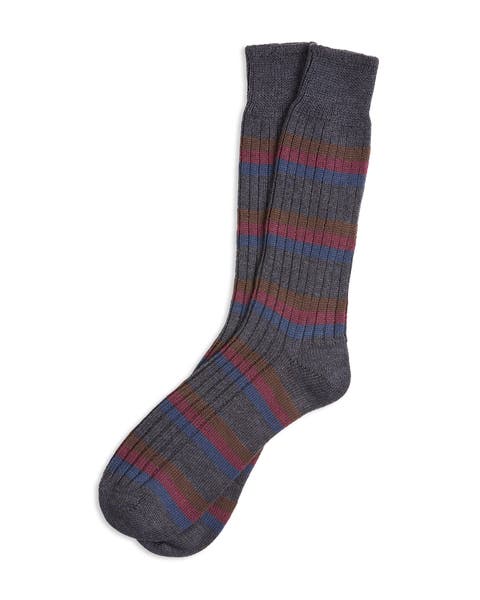 Cotton Stripe Sock