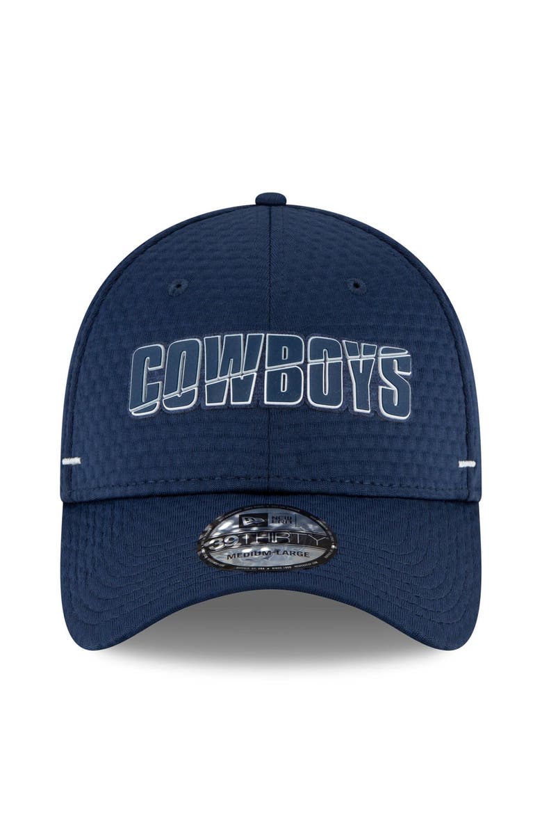 New Era Men's New Era Navy Dallas Cowboys 2020 NFL Summer Sideline Official 39THIRTY Flex Hat, Alternate, color, 