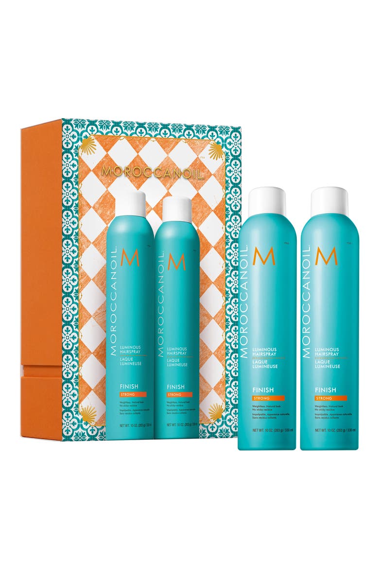 Luminous Hairspray Strong Duo $60 Value, Main, color, NO COLOR