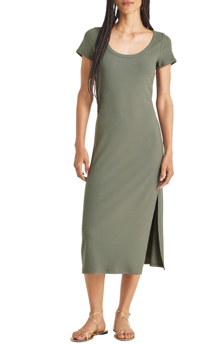 Iva Rib Midi Dress