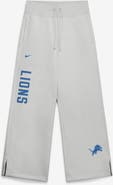 Nike Women's Nike Gray Detroit Lions Primetime Phoenix Fleece Wide-Leg Sweatpants