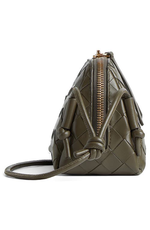 Bottega Veneta Mini Concert Intrecciato Leather Crossbody Bag