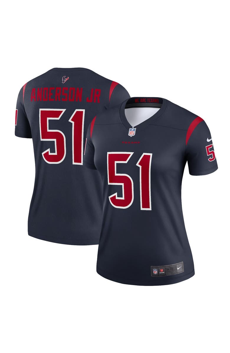 Nike Women's Nike Will Anderson Jr. Navy Houston Texans  Legend Jersey, Main, color, 