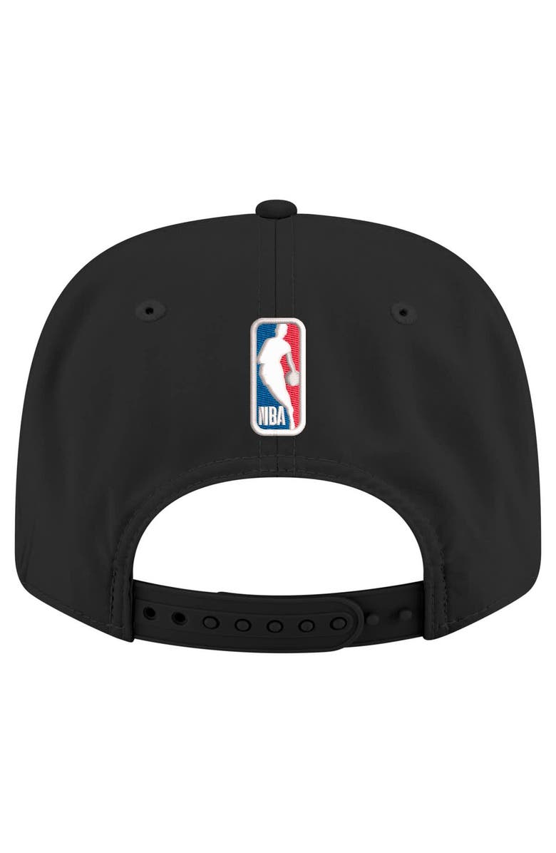New Era Men's New Era  Black San Antonio Spurs Statement Edition Jersey Hook 9SEVENTY Stretch-Snap Hat, Alternate, color, 