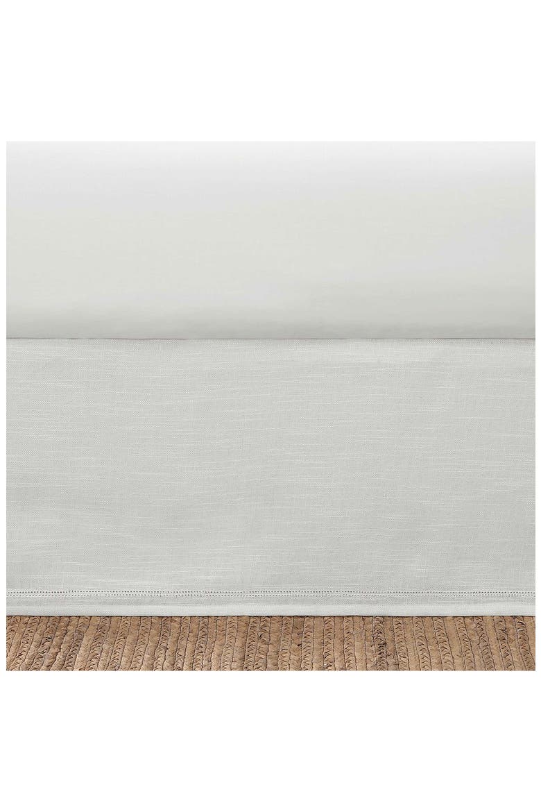 Island Estate Tailored Bed Skirt, Alternate, color, WHITE