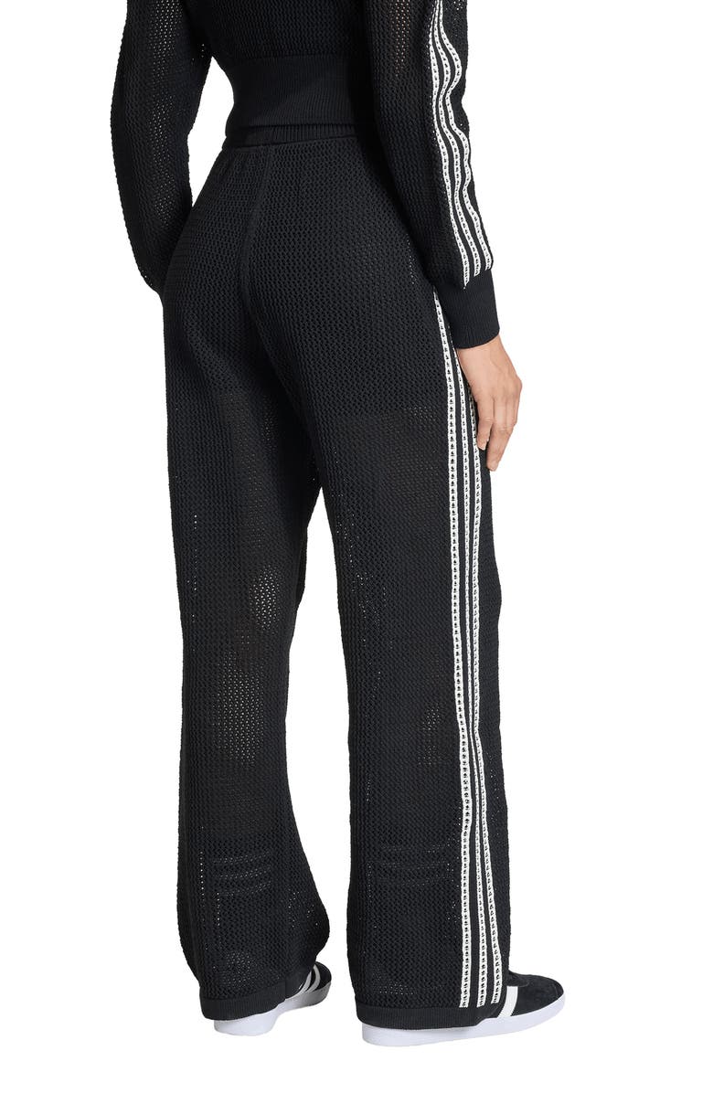 adidas Originals Firebird Open Knit Track Pants, Alternate, color, 