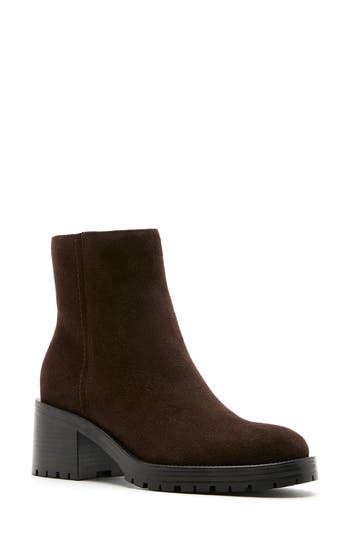 La Canadienne Weave Waterproof Suede Boot In Multi