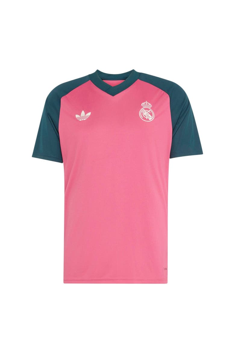 Men's adidas  Pink Real Madrid 2026/27 Away Pre-Match Jersey, Alternate, color, Pink
