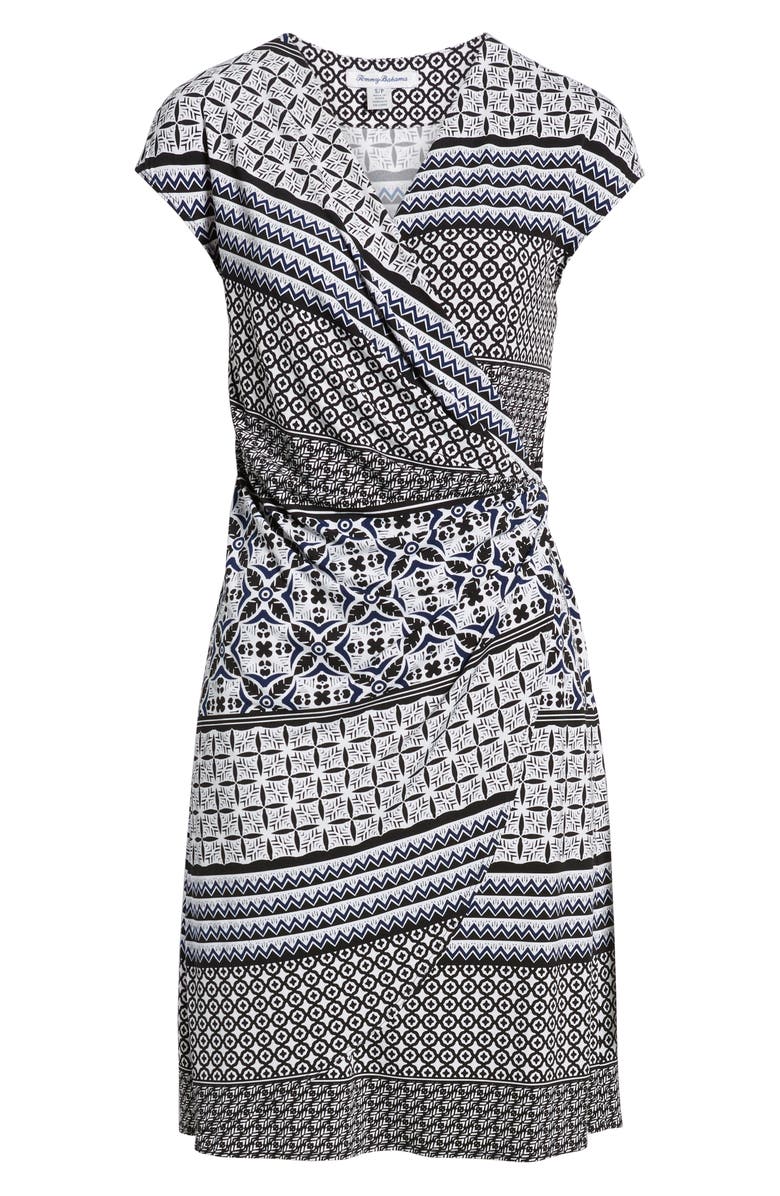 Tommy Bahama Tropical Terrazza Faux Wrap Dress, Alternate, color, 