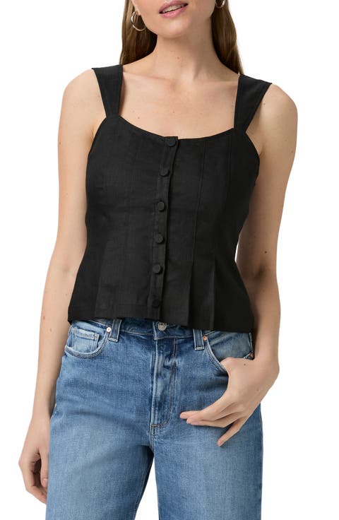 Romi Linen Corset Top