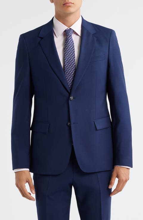 Houston Navy Wool Sport Coat