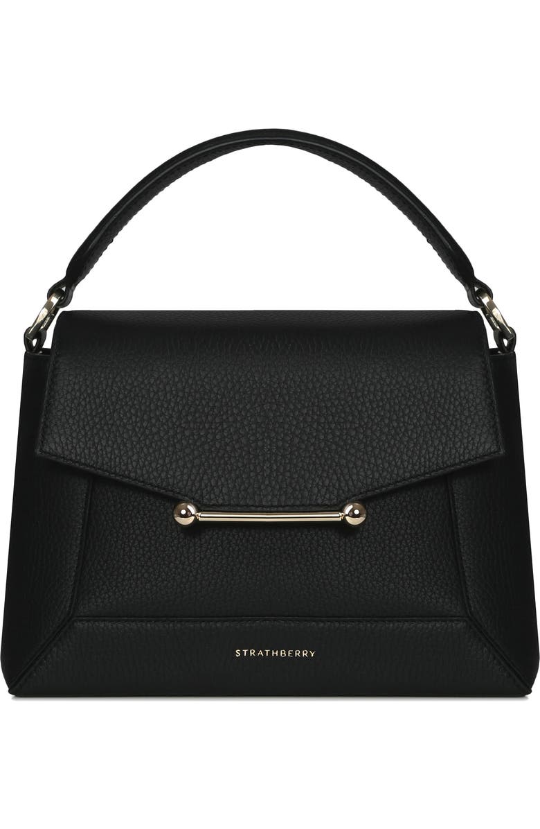 Strathberry Mosaic Leather Top Handle Bag, Main, color,