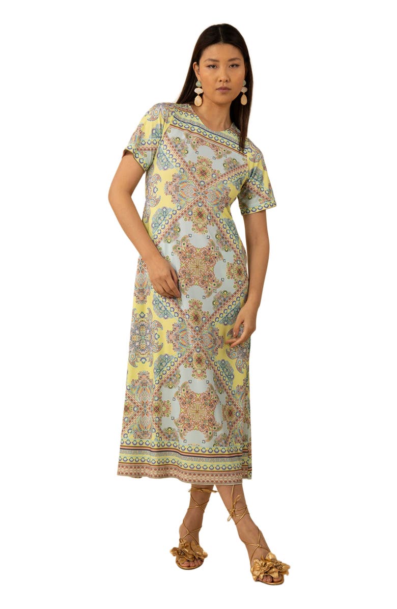 Halebob Emberly Jersey Dress, Alternate, color, 