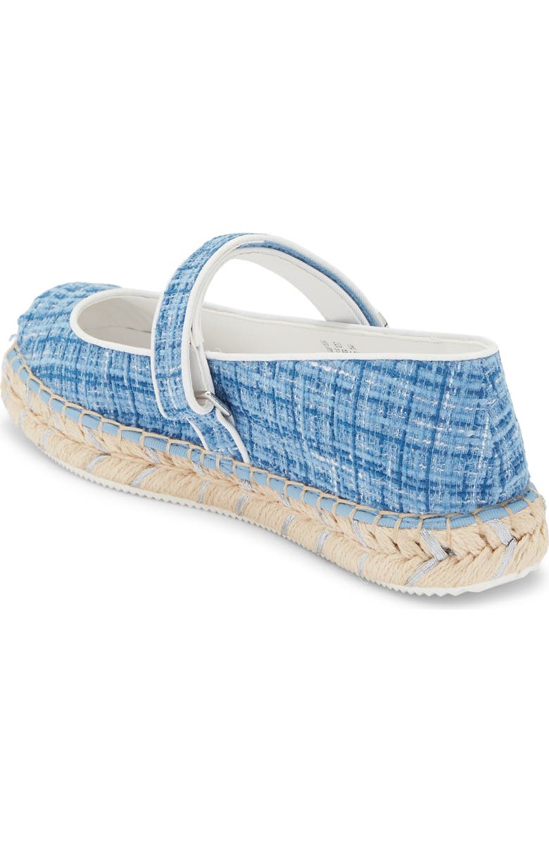 KARL LAGERFELD PARIS Mikai Mary Jane Espadrille Flat, Alternate, color, Cornflower Blue