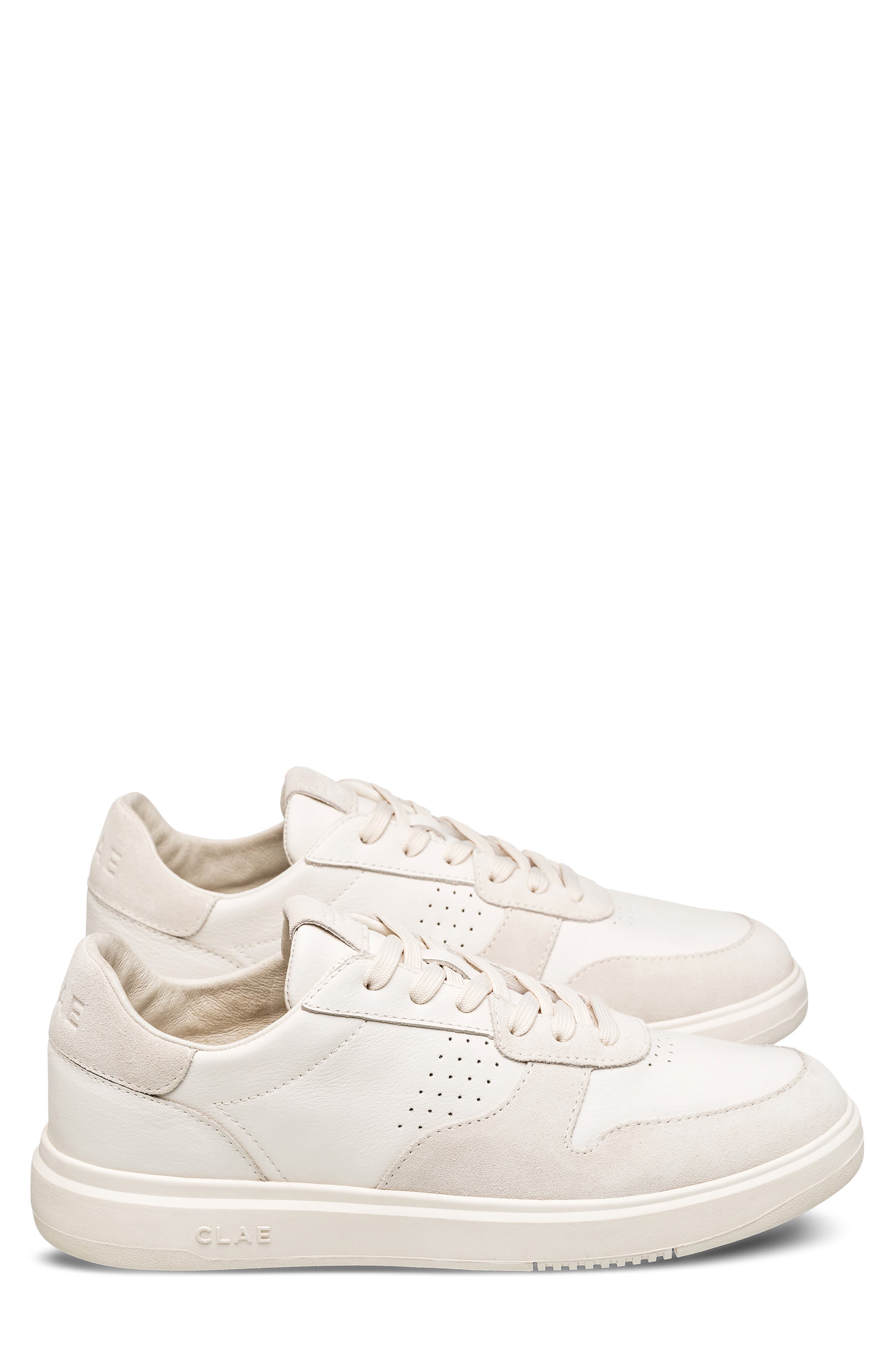 Moses Sneaker, Alternate, color, TRIPLE OFF WHITE LEATHER