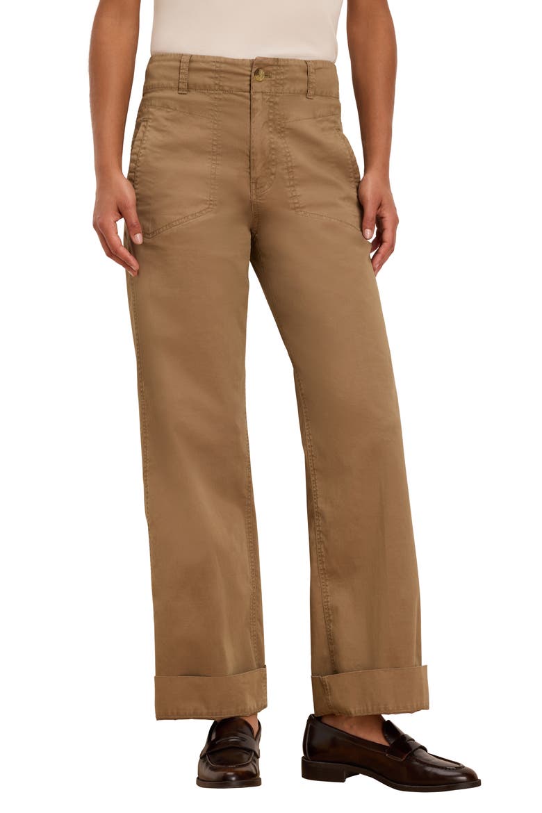 Highland Stretch Straight Leg Pants, Main, color, OAK