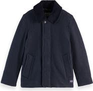 Scotch & Soda Kids' Wool Blend Coat