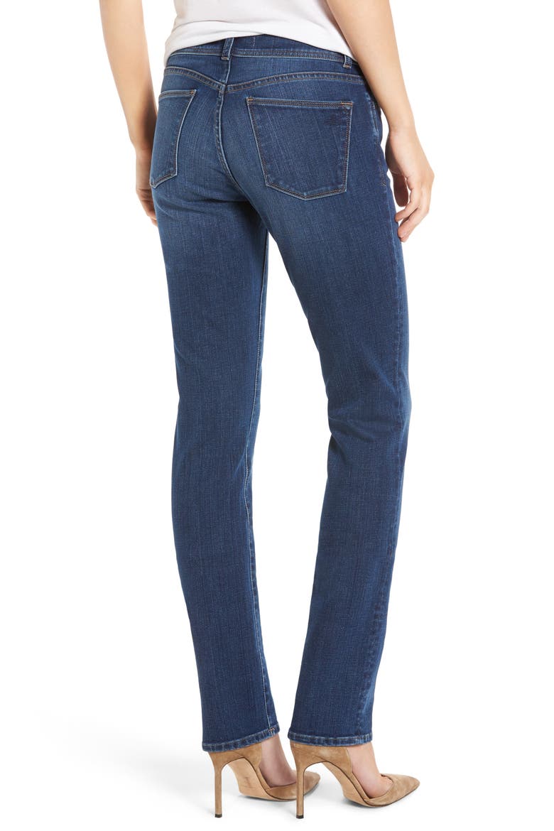 Coco Curvy Straight Leg Jeans, Alternate, color, PACIFIC
