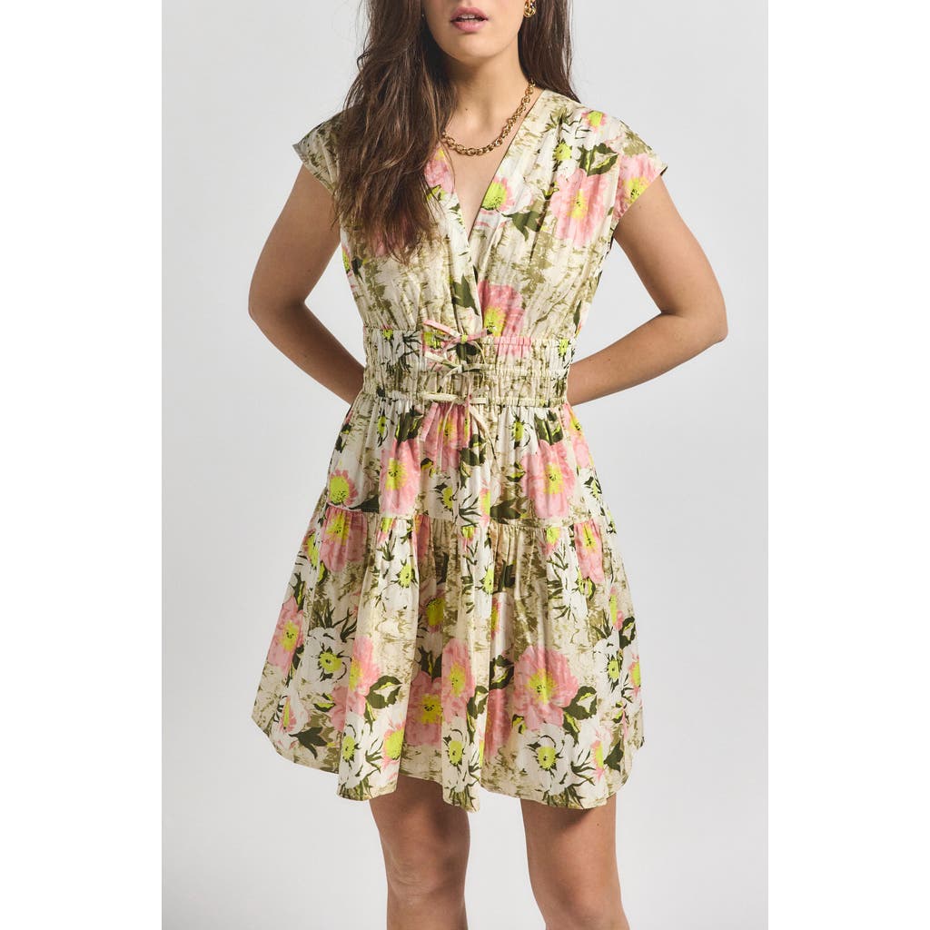 Derek Lam 10 Crosby Tora Floral Cotton Dress