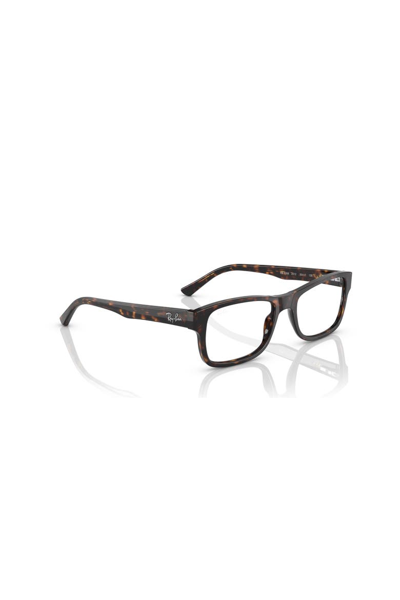 52mm Square optical glasses, Alternate, color, Tortoise