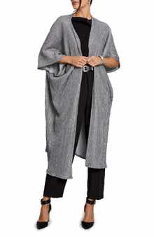 SAACHI Pleated Shimmer Duster