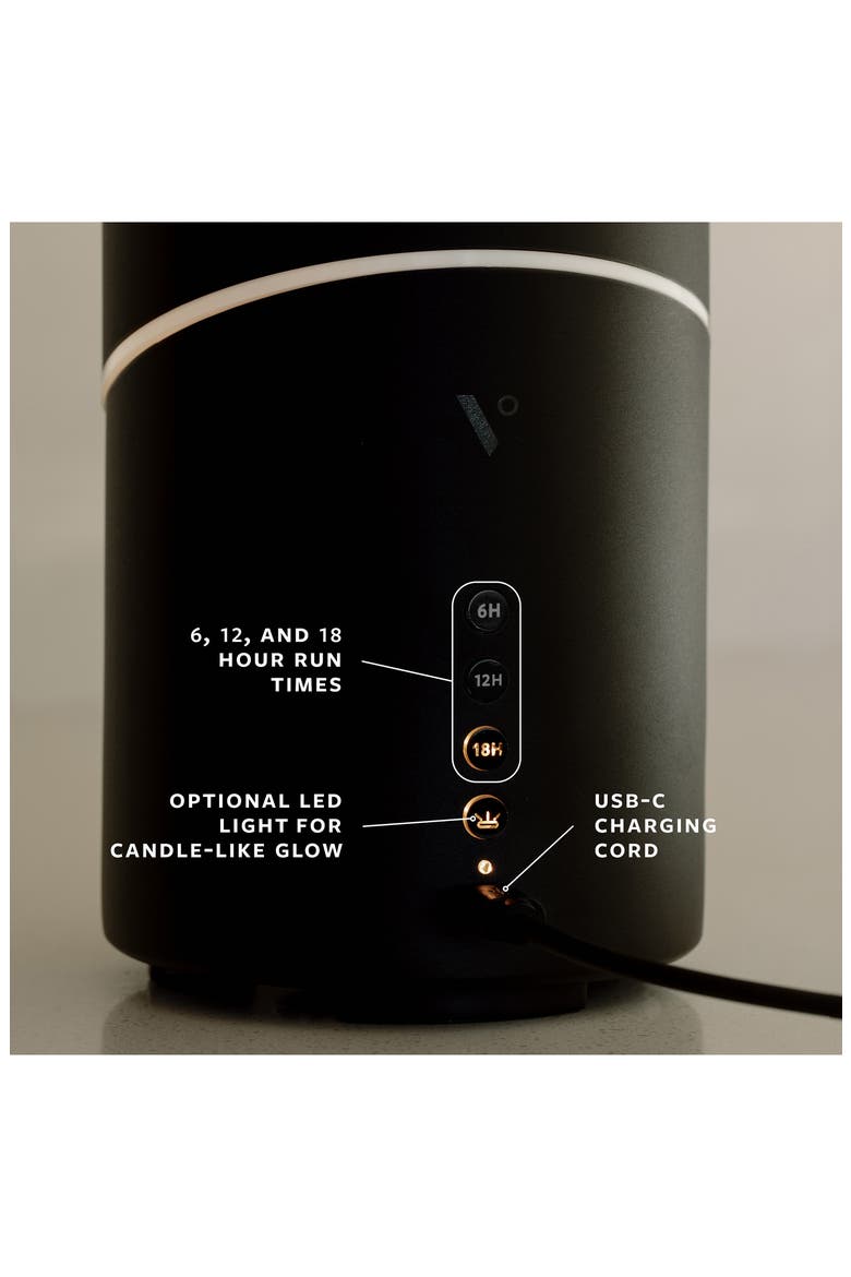 Stay Essential Oil Diffuser, Alternate, color, BLACK