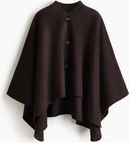 H&M Wool-blend Cape Jacket