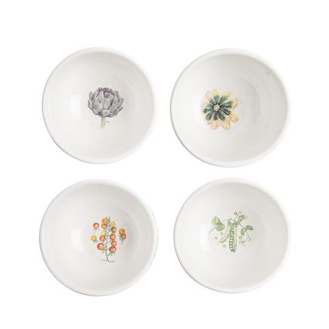 Vegetable Garden Pinch Bowls Set of 4