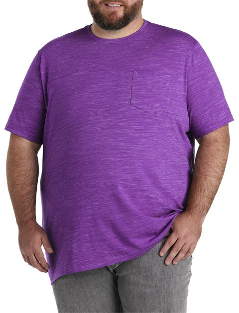 Big & Tall Space Dye Pocket T-Shirt