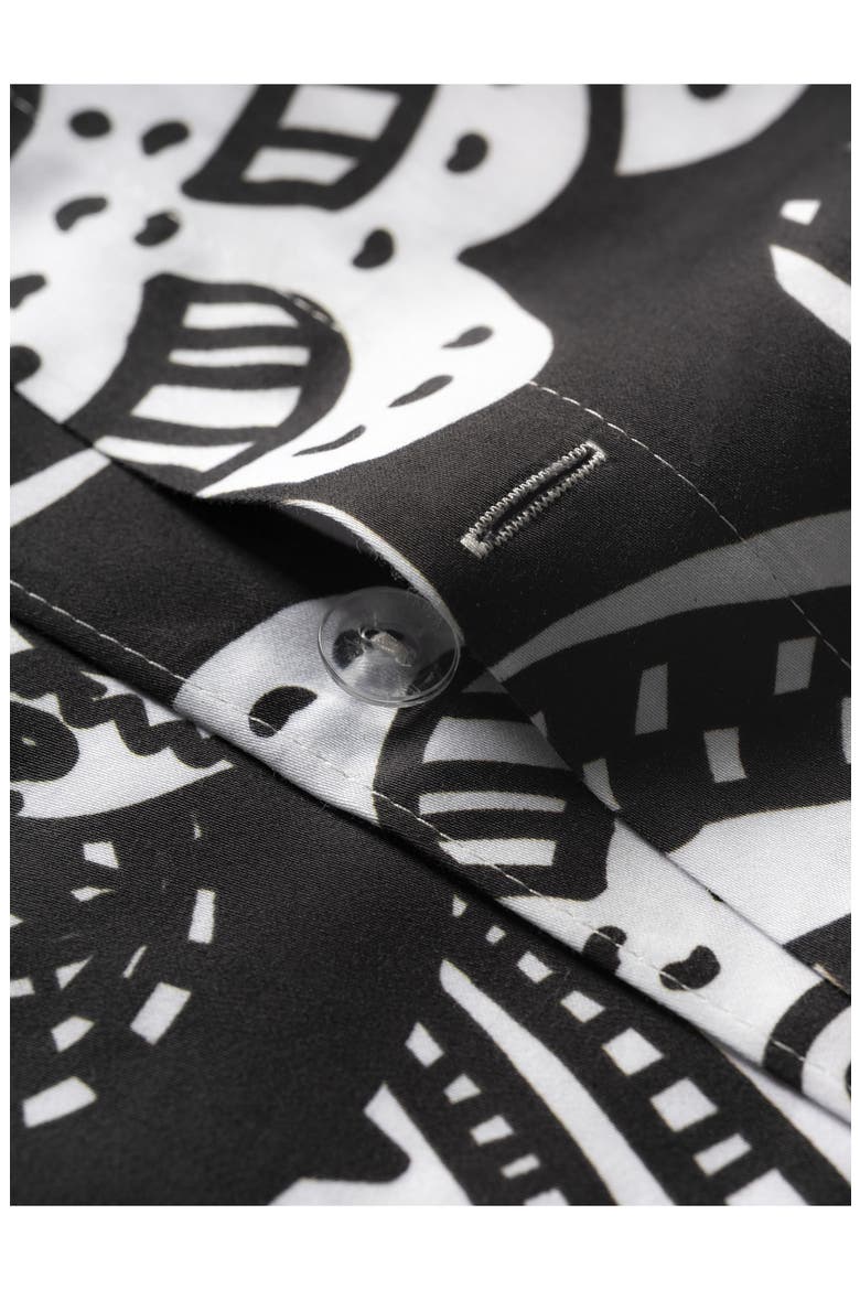 Paisley 3-Piece Duvet Set, Alternate, color, BLACK