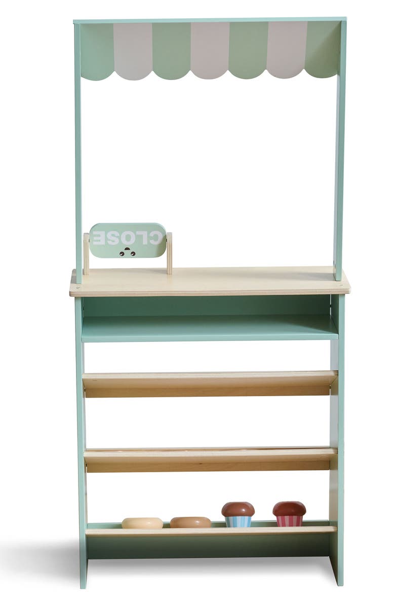 Teamson Kids Jolly Pals Bakery Stand Playset, Alternate, color, Green