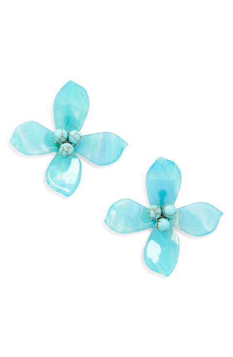 Oleander Drop Earrings