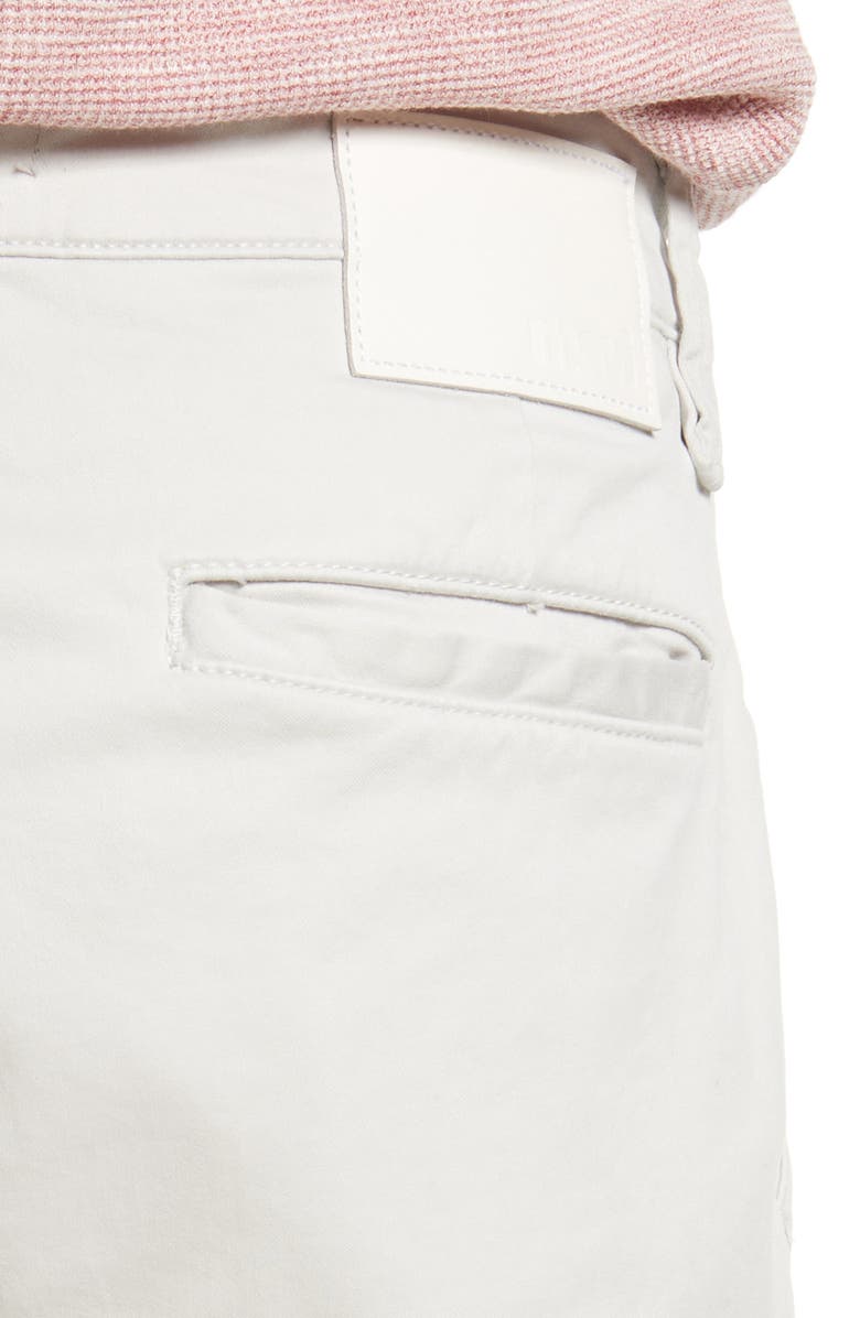 Mavi Jeans Noah Stretch Flat Front Shorts, Alternate, color, Oyster Mushroom Twill