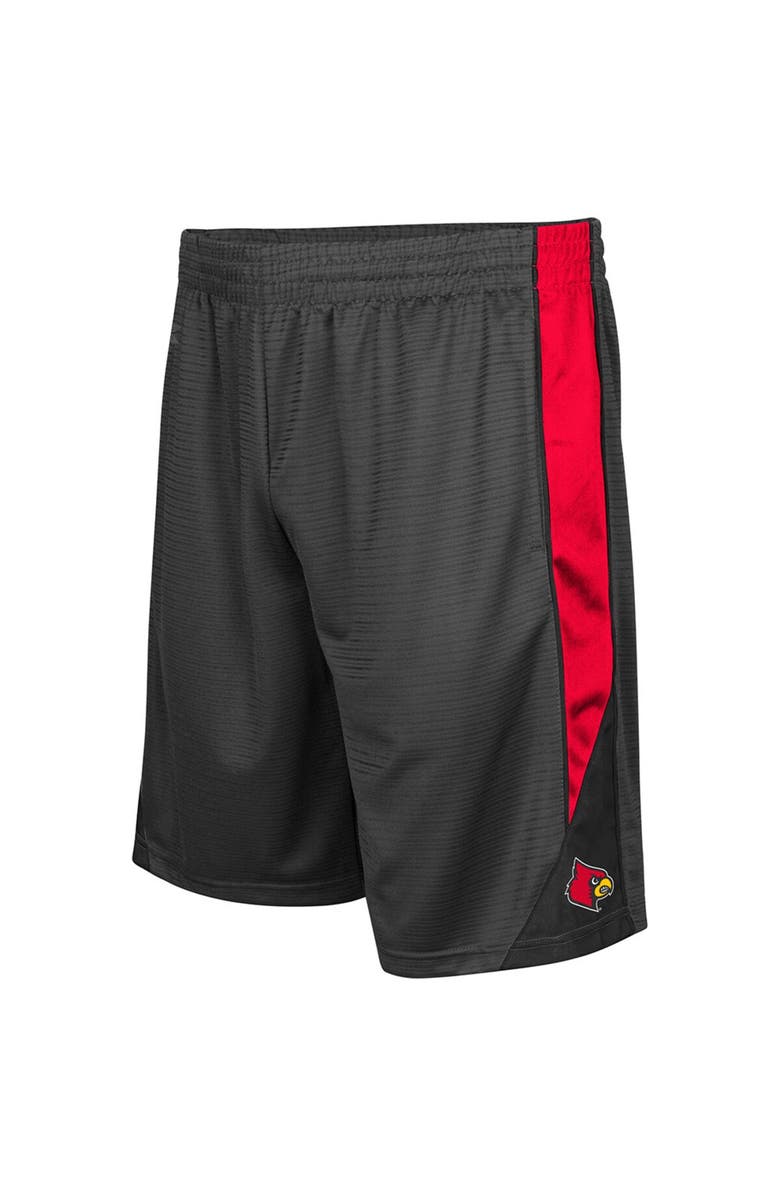 COLOSSEUM Men's Colosseum Charcoal Louisville Cardinals Turnover Shorts, Alternate, color, Charcoal