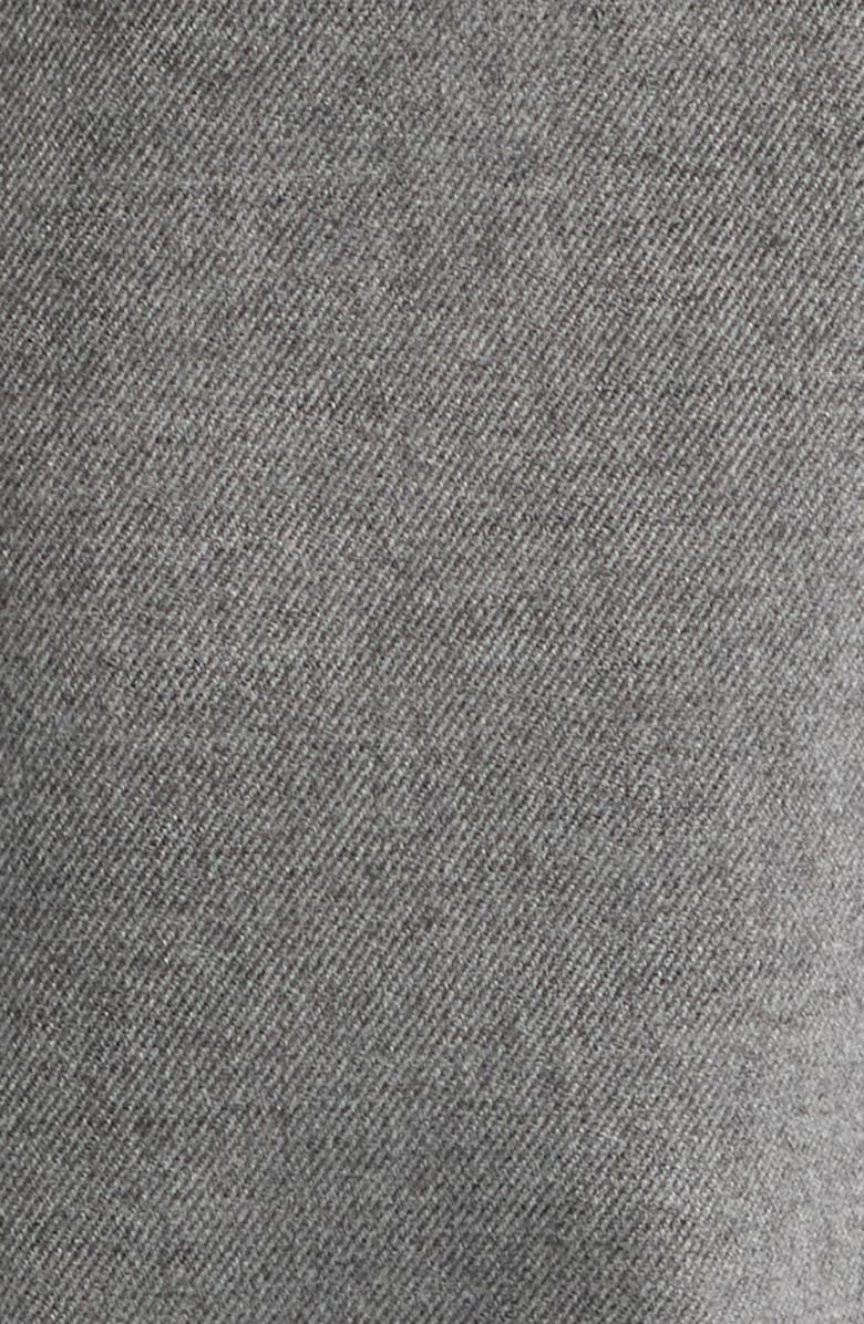 FRAME Modern Straight Leg Five-Pocket Twill Pants, Alternate, color, Charcoal