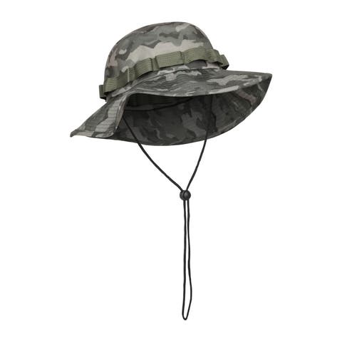 Camouflage Wide Brim Hat