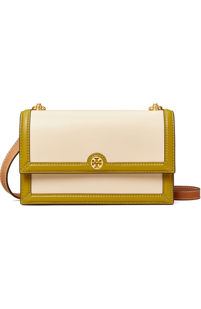 Tory Burch Colorblock Mini Shoulder Bag, Alternate, color,