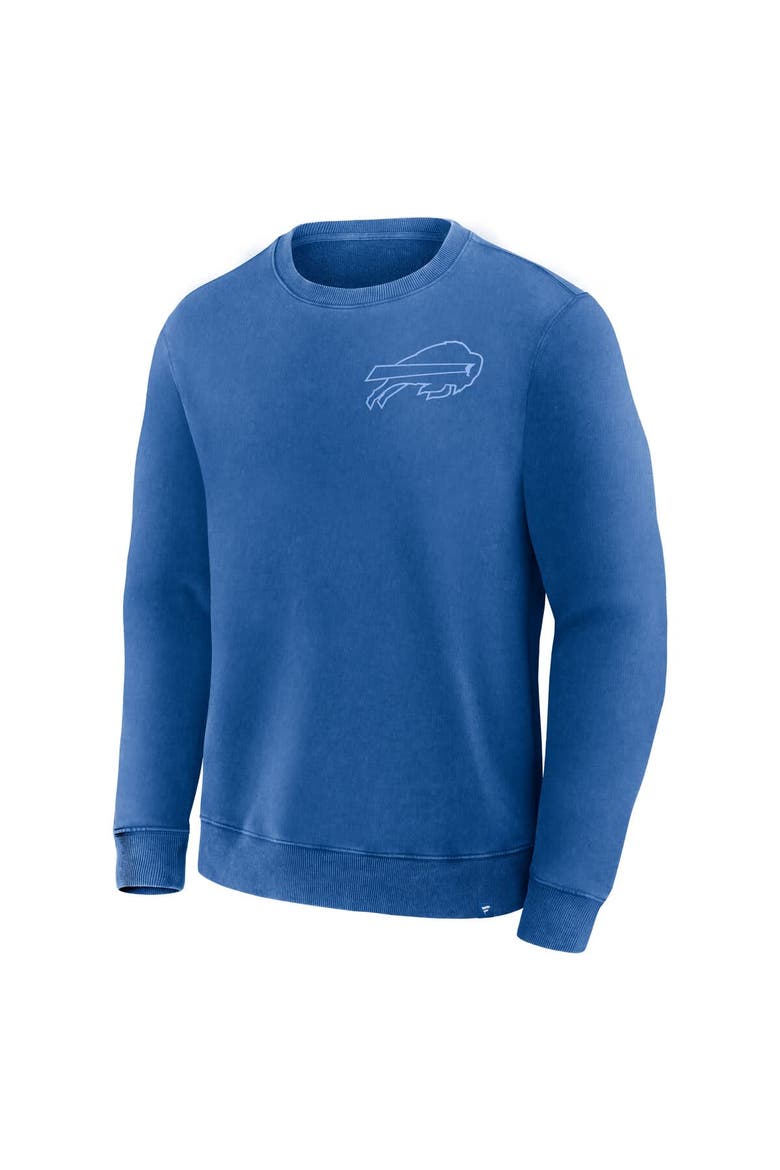 Men's Fanatics Royal Buffalo Bills Deep Route Pullover Sweatshirt, Alternate, color, Royal