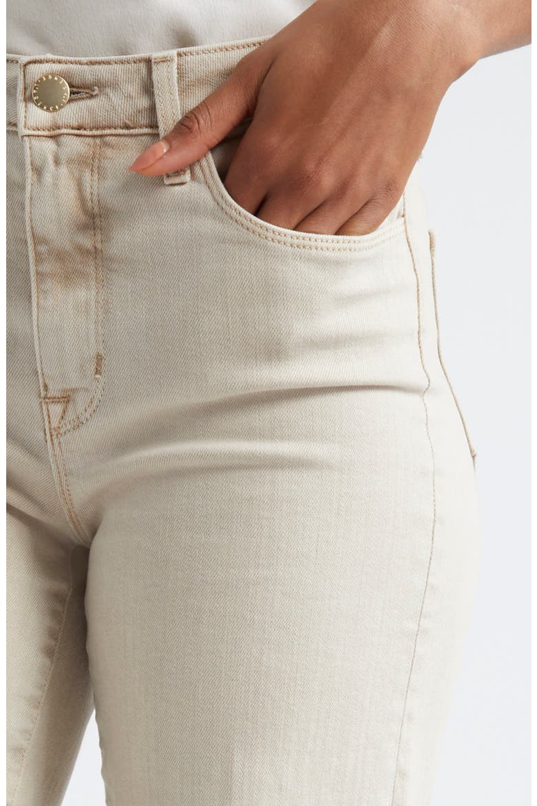 Scottie Wide Leg Jeans, Alternate, color, BISCUIT