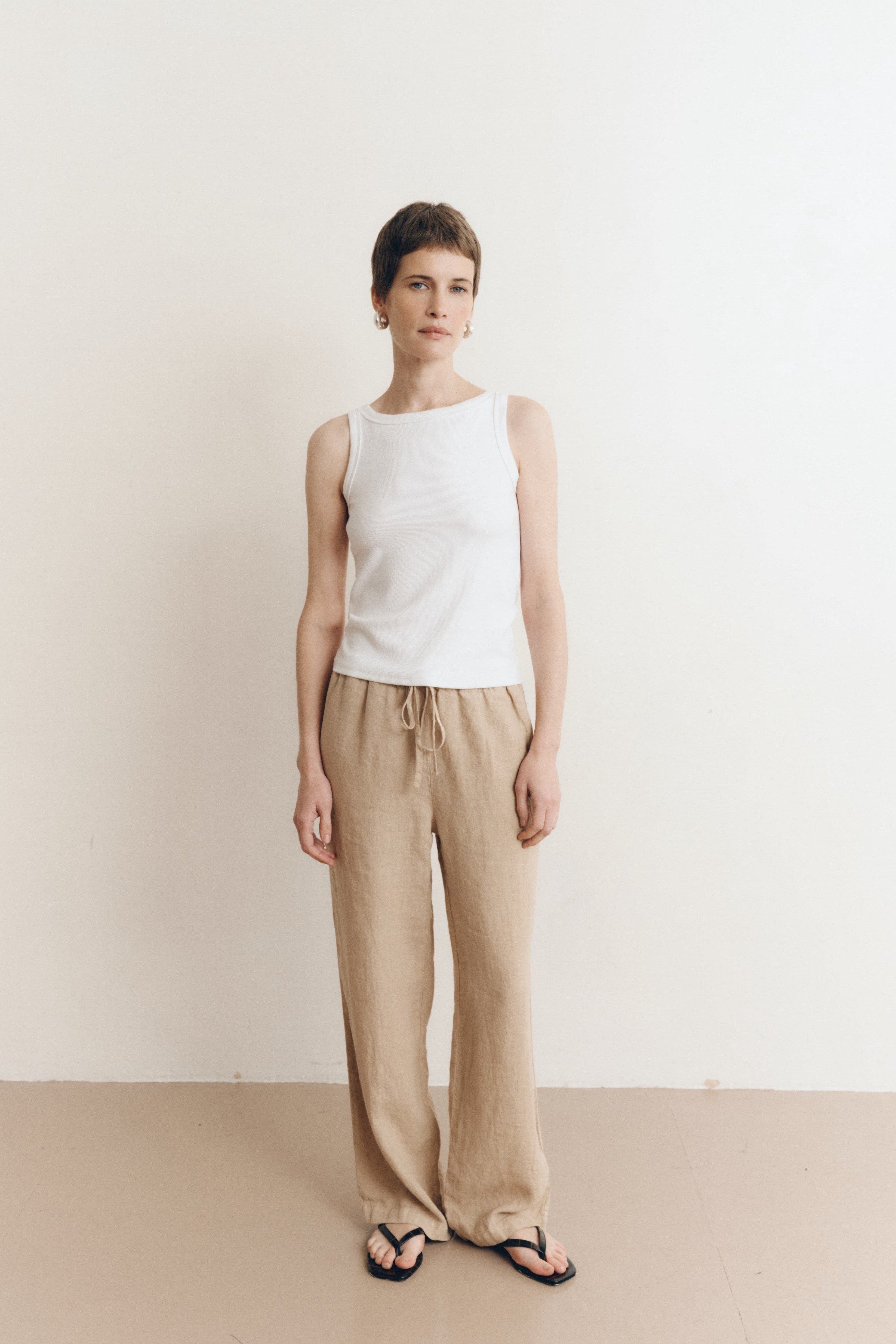 Delphine Linen Pant - image 5