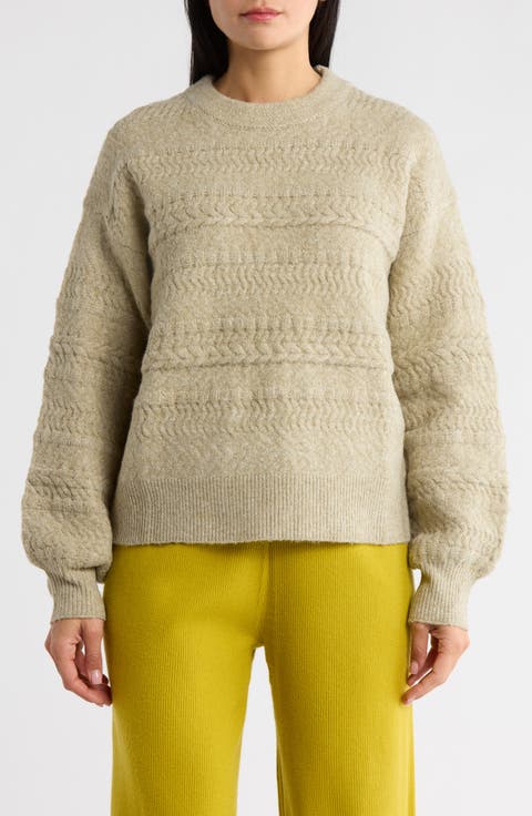 Cristina Mixed Stitch Sweater