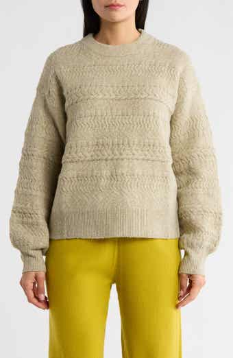 FRNCH Cristina Mixed Stitch Sweater