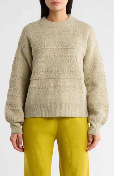 FRNCH Cristina Mixed Stitch Sweater