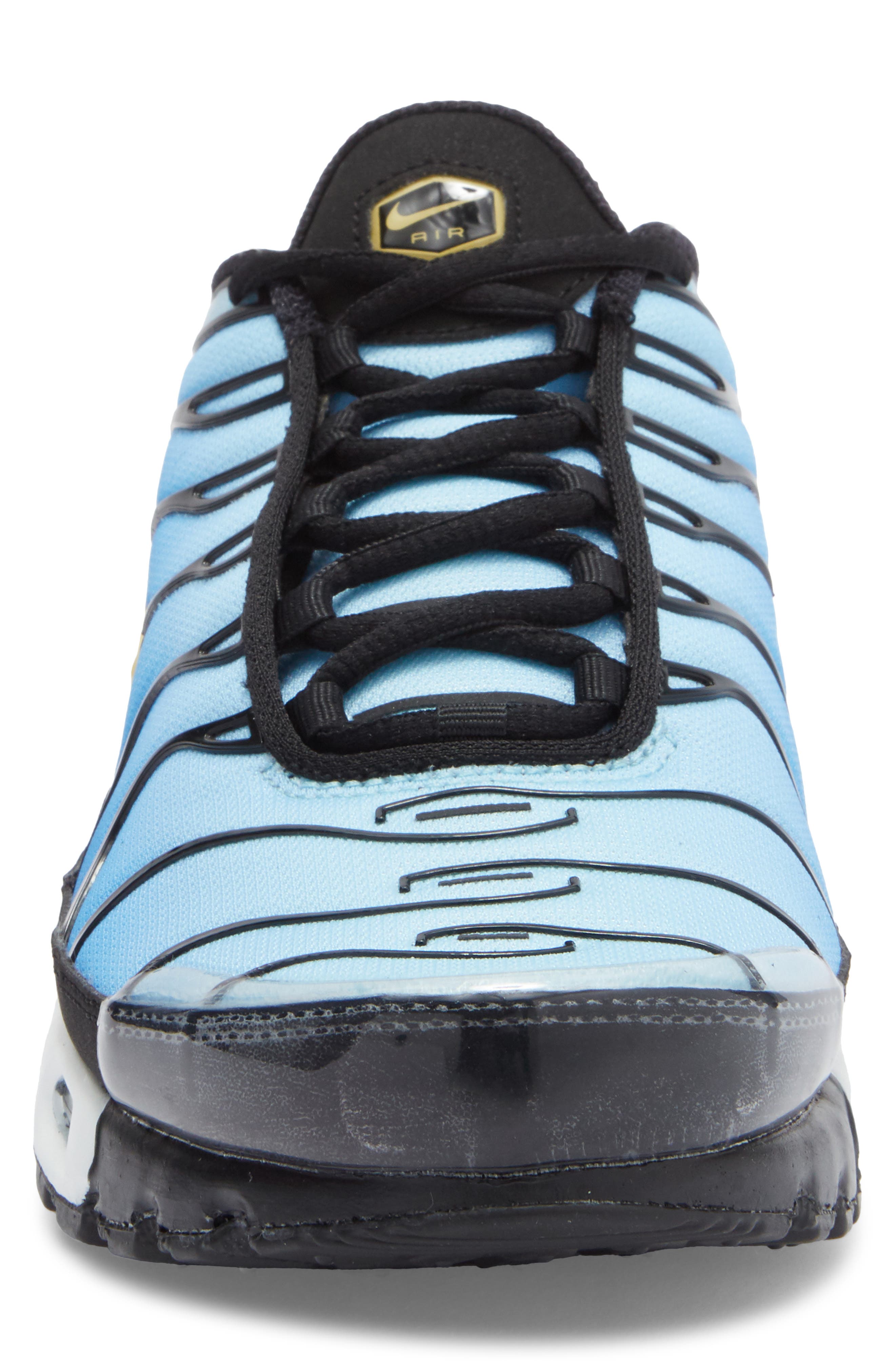Nike Air Max Plus Sneaker, Alternate, color, Black/ Blue