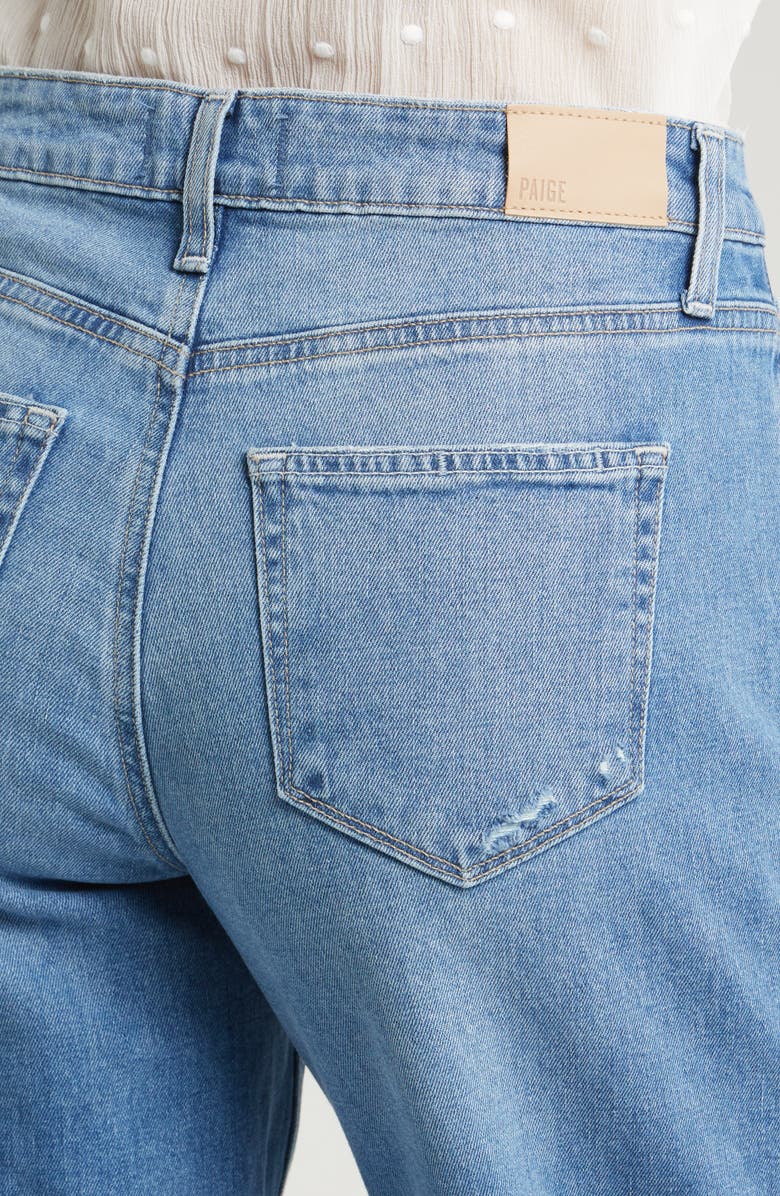 PAIGE Alexis High Waist Ankle Barrel Jeans, Alternate, color, 